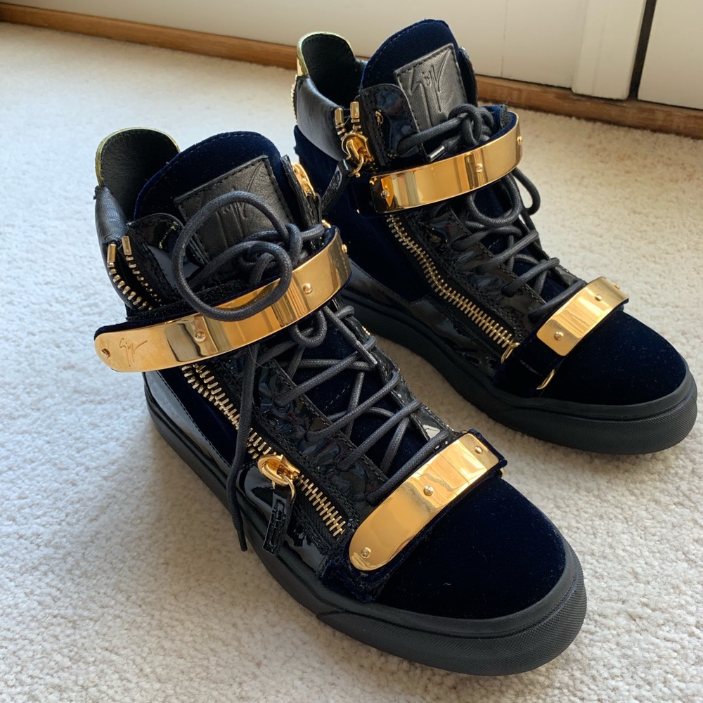 Dark Navy Giuseppe Zanotti Sneaker